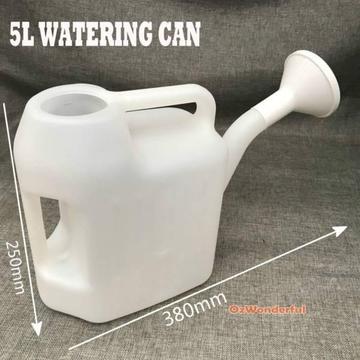 5L Big Watering Can Watering Flowers Plant Garden Tools Plastic