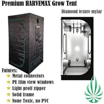 Hydroponics Grow Tent 120x120x240CM Extra High HARVEMAX Grow Room