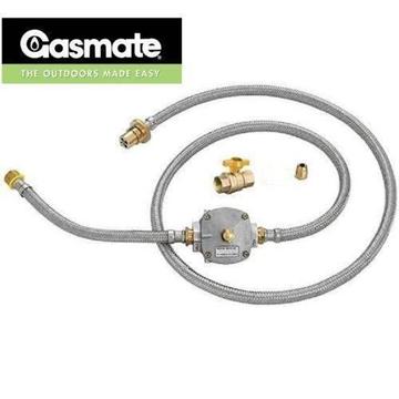 Gasmate Natural Gas Conversion Kit with Ball Valve Fitting NGC40