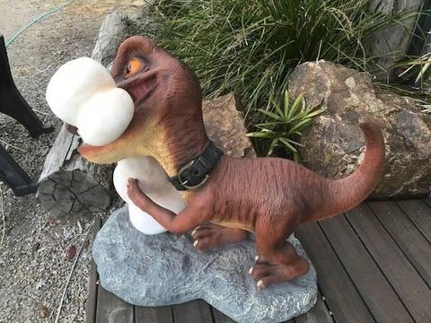 Dinosaur Fiberglass statue