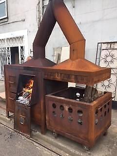 Furnace Oven Heater Outdoor Industrial Large Pizza Open Fire Pit