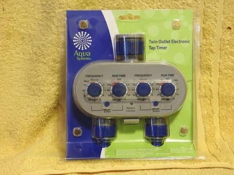 Aqua Systems Twin outlet Electronic Tap Timer