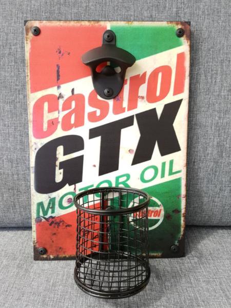 Bottle Opener Castrol GTX oil