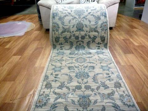 High Quality Persian Allover Picasso Cream Blue Hall Runner