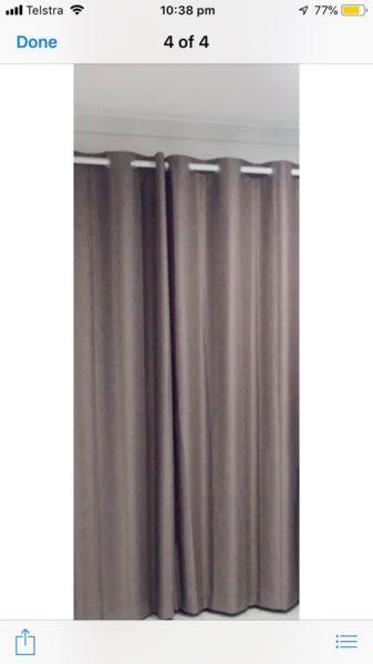 5 (2.25 metres by 1.2 metres) curtains for sale