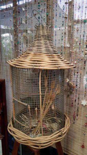 Large Vintage Bird Cage