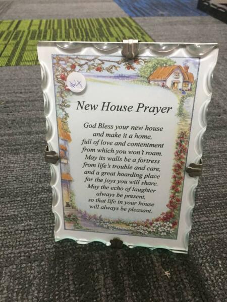 New House Prayer - Framed wall art - New