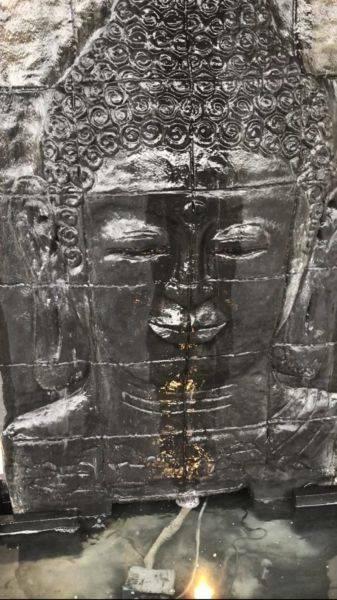Large Buddha Face Panel Water Feature, MOVING OUT SALE !!