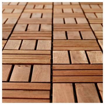 Floor Decking - RUNNEN Wooden Floor Tiles
