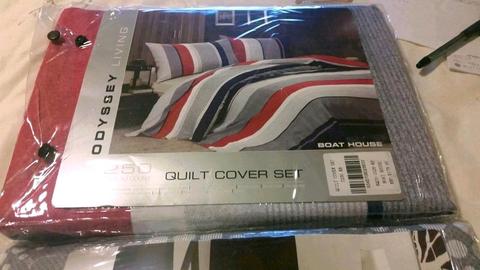 New King Size Quilt Cover Set