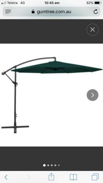 vidaXL Cantilever Umbrella