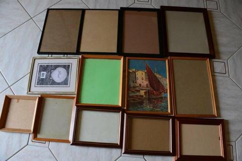 13 Frames, mostly wooden