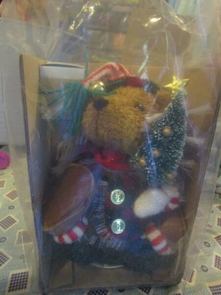 Fibre Optic Christmas Bear ***NEW IN BOX***
