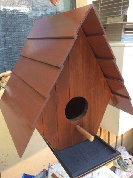 Wood craft - bird feeders, nesting boxes and letter/post boxes