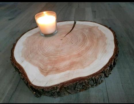 Solid Timber Accessory (Tray/ Decoration/ Candle display)