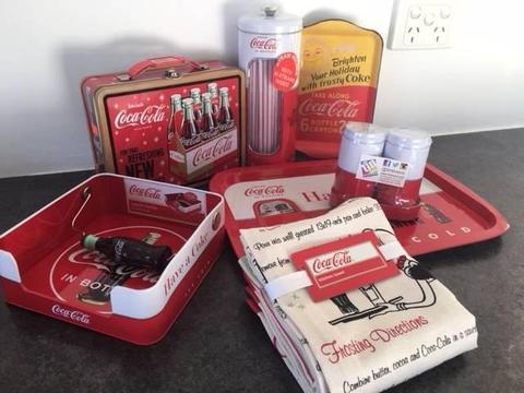 Matching coke items for bbq area make great xmas present