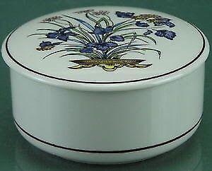 Villeroy & Boch Botanical Porcelain Vanity Trinket Pot with Lid RRP$39