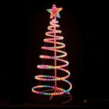 LED 145cm Rope Light Christmas Tree & Star Motif Xmas