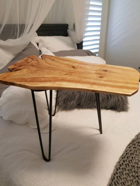 Side wooden table