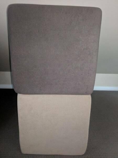 Cubes - Microfiber Mocha / Brown - Decoration/Sitting - 8 Avail