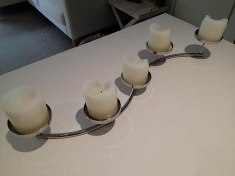 Metal candle holder, good condition