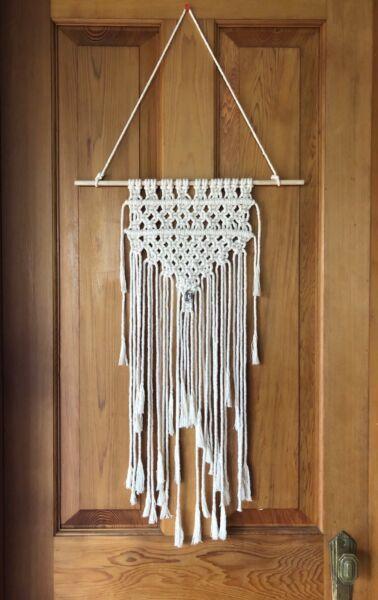JUST CREATED: Handmade Macramé Wall Hanging for Sale