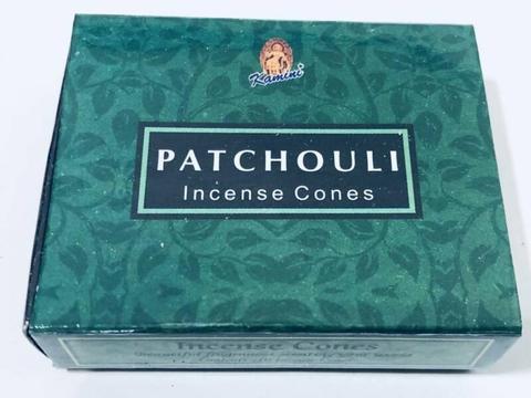 Patchouli Incense Cones Pack Kamini Brand