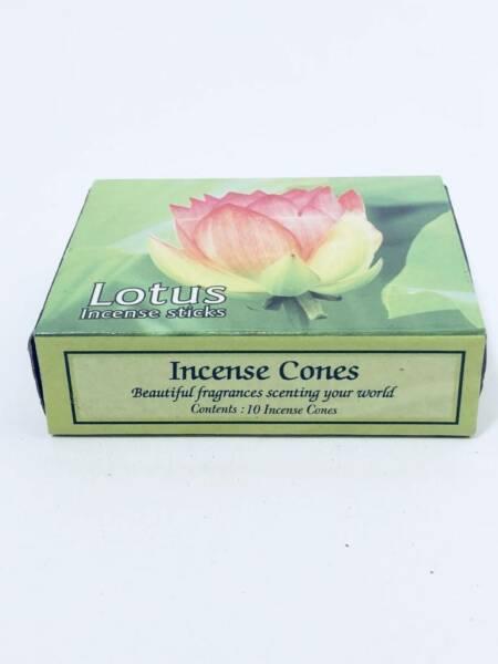 Lotus Incense Cones Pack Kamini Brand