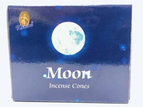 Moon Incense Cones Pack Kamini Brand