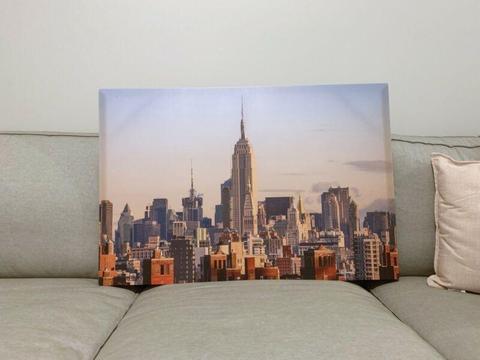 Empire State Building Canvas Wall art - New York skyline