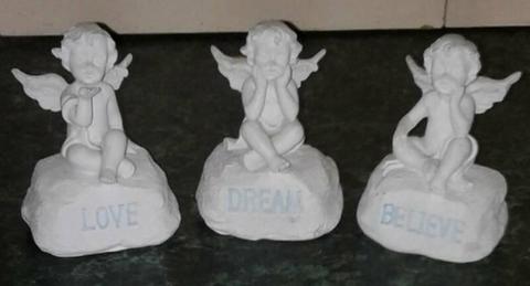 White Angel Miniatures Home Decor Angel Figurines Fairy