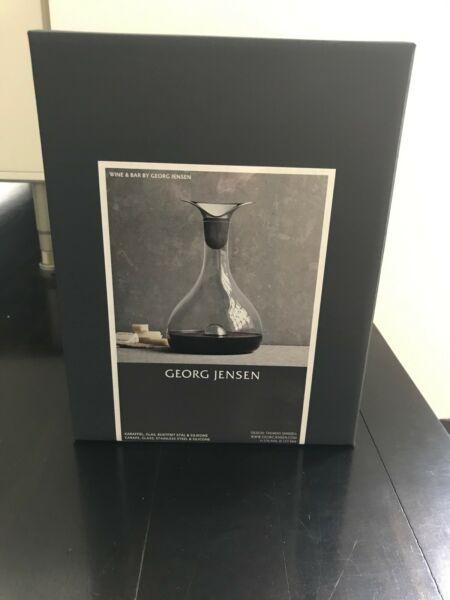 Georg Jensen Wine Carafe, Brand New in Box