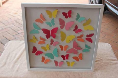 Decorative Cut Out Butterfly Art