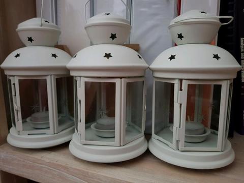 White lanterns as new