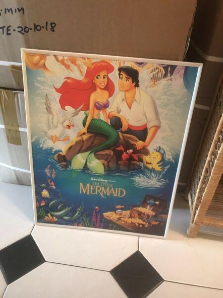 Disney The Little Mermaid Picture in Frame