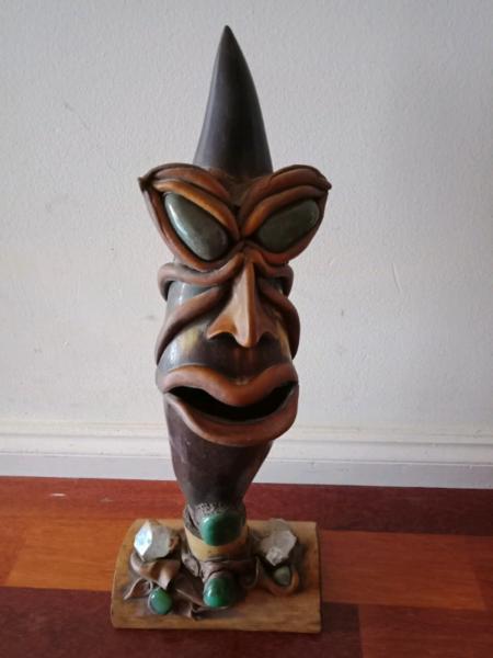 African Incense holder