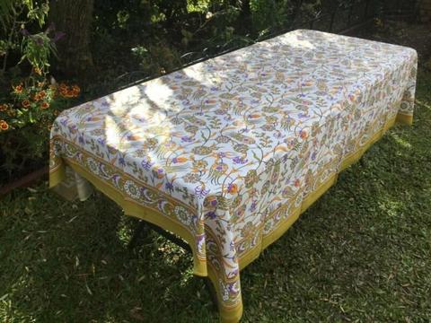 Table Cloth - Hamptons Spring Garden Classic Handmade