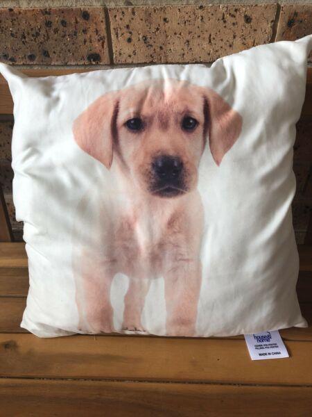 Cute Printed Labrador Cushion