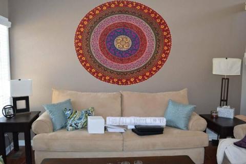 Round Shape Indian Tepestry/wall hanging