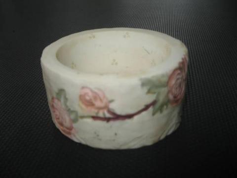 Rose design resin Trinket box