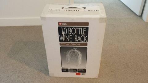 Portable Wine Rack (White)