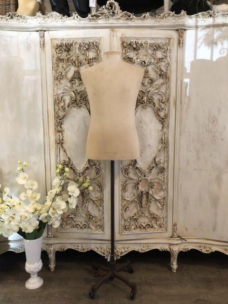 Vintage Couture Designer Forms Male Dress Form Mannequin
