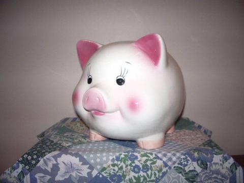 Cute Vintage piggy bank
