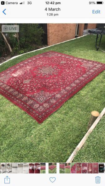 Huge Vintage Persian rug