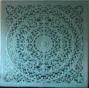 MDF handcarved bed head wall panel