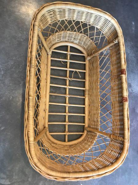 Large cane basket