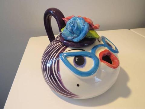 Ceramic teapot - hand made