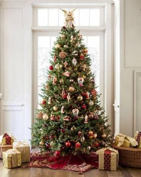 Prelit Balsam Hill Christmas Tree 270cm