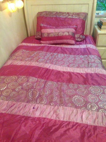 Single Quilt Set - Pretty in Pink