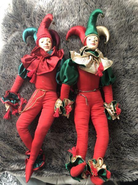 Christmas Joker Decoration figurines